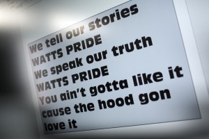 Watts poetry student